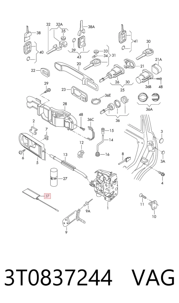  3T0837244 VAG
