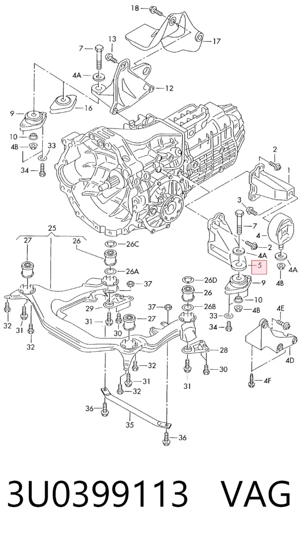  3U0399113 VAG