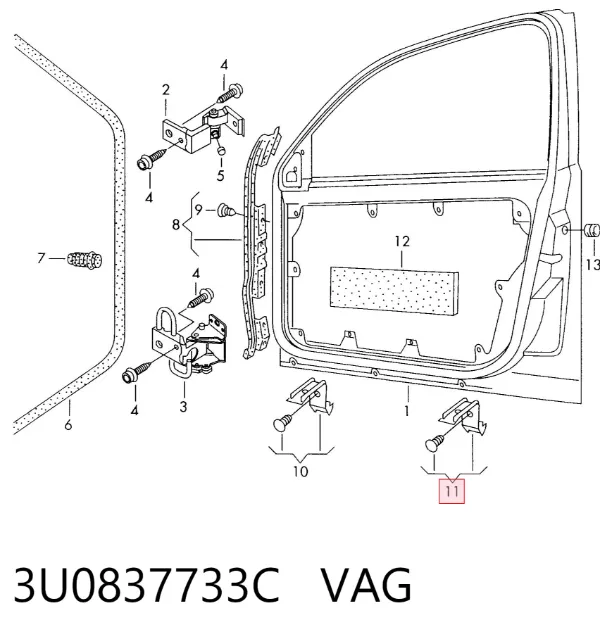  3U0837733C VAG