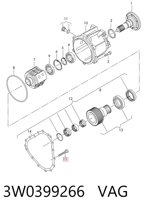  3W0399266 VAG