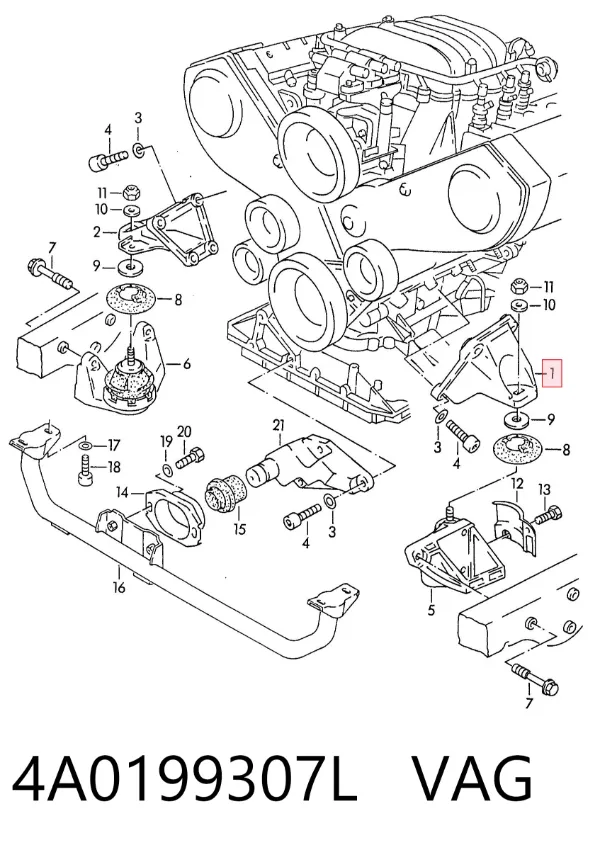  4A0199307L VAG