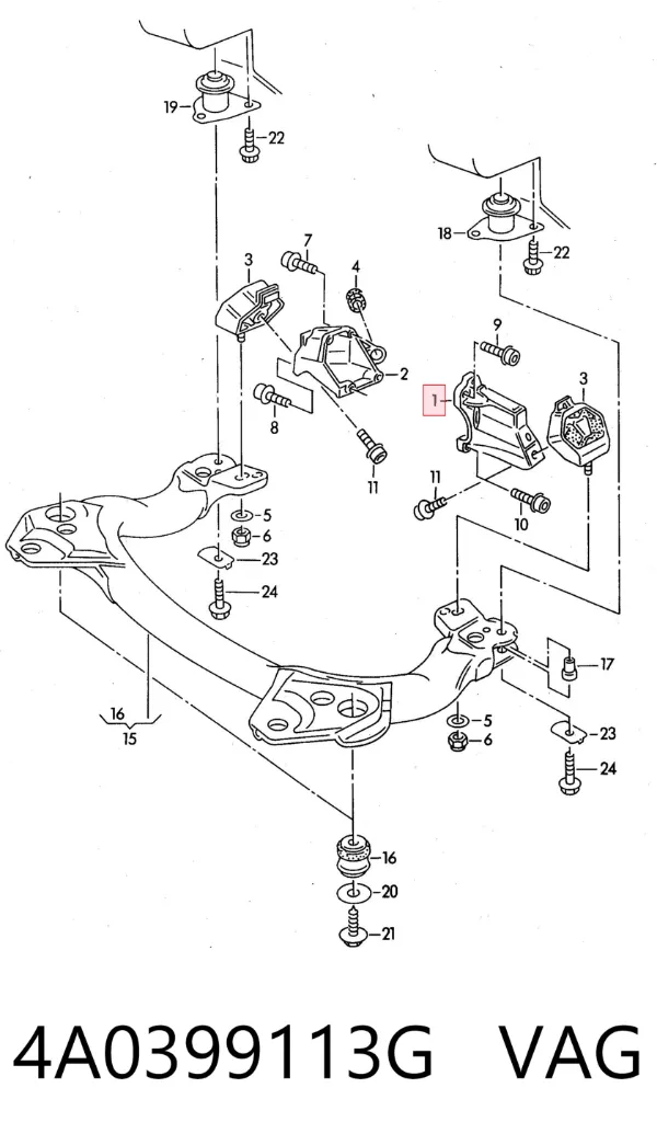  4A0399113G VAG