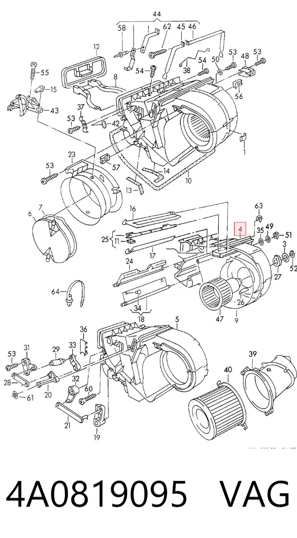  4A0819095 VAG