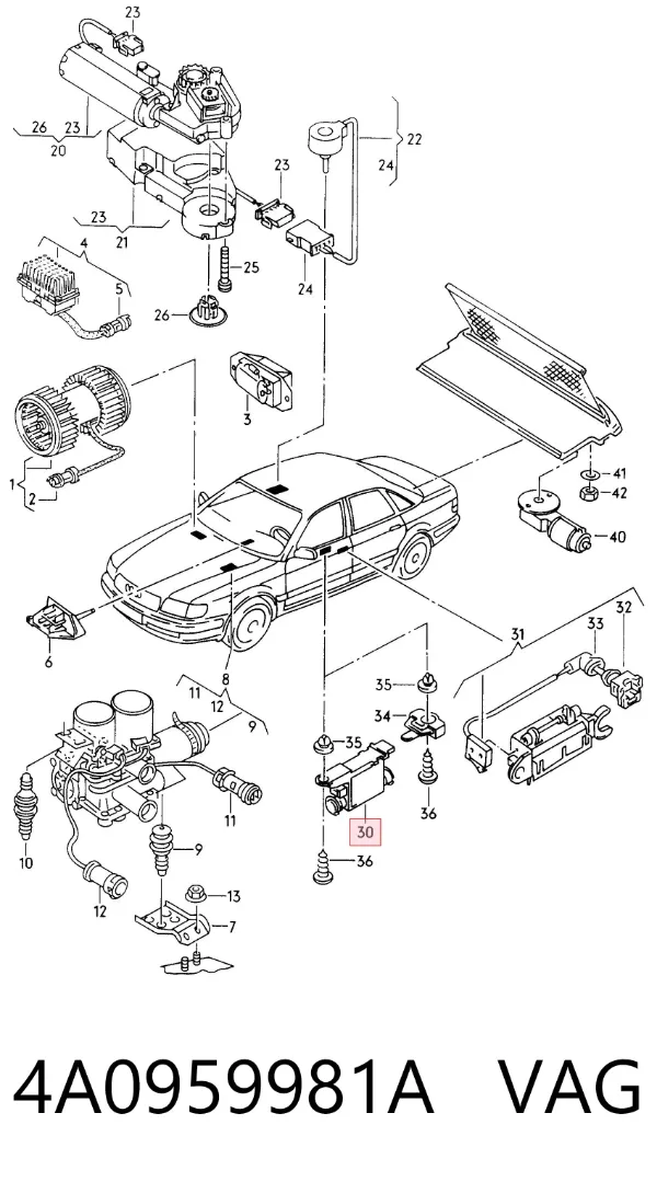  4A0959981A VAG