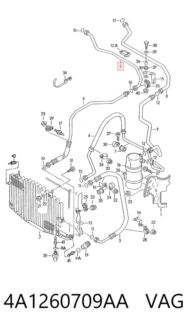  4A1260709AA VAG