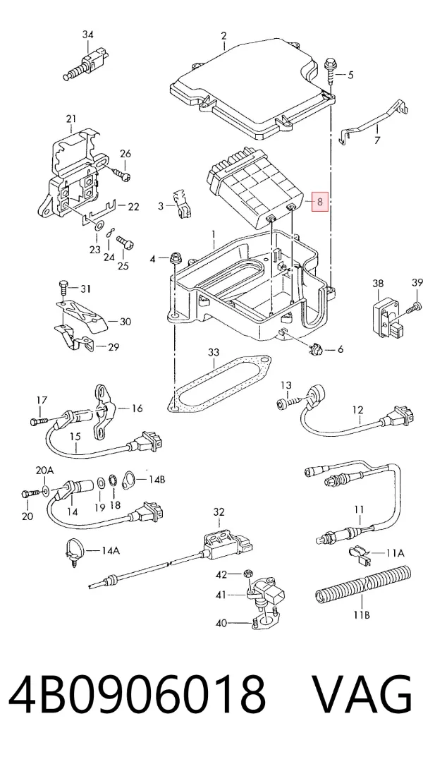 ECU 4B0906018 VAG