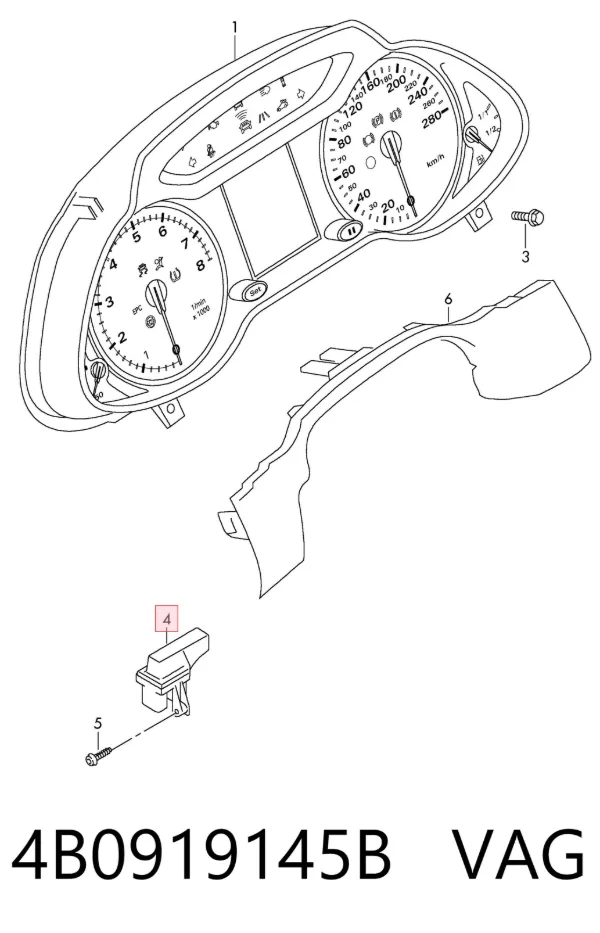  4B0919145B VAG