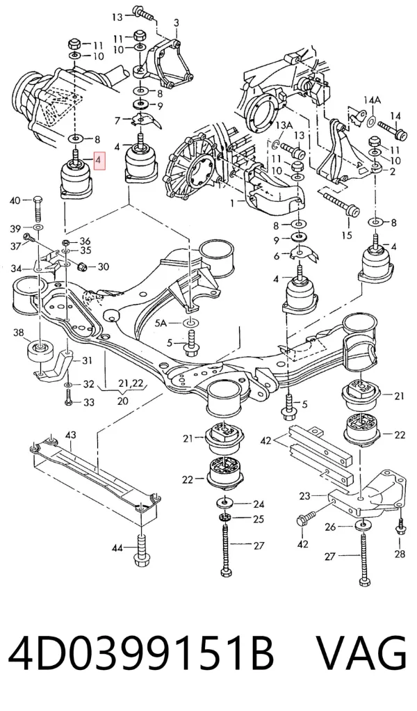  4D0399151B VAG