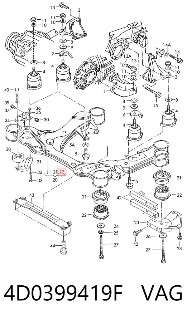  4D0399419F VAG