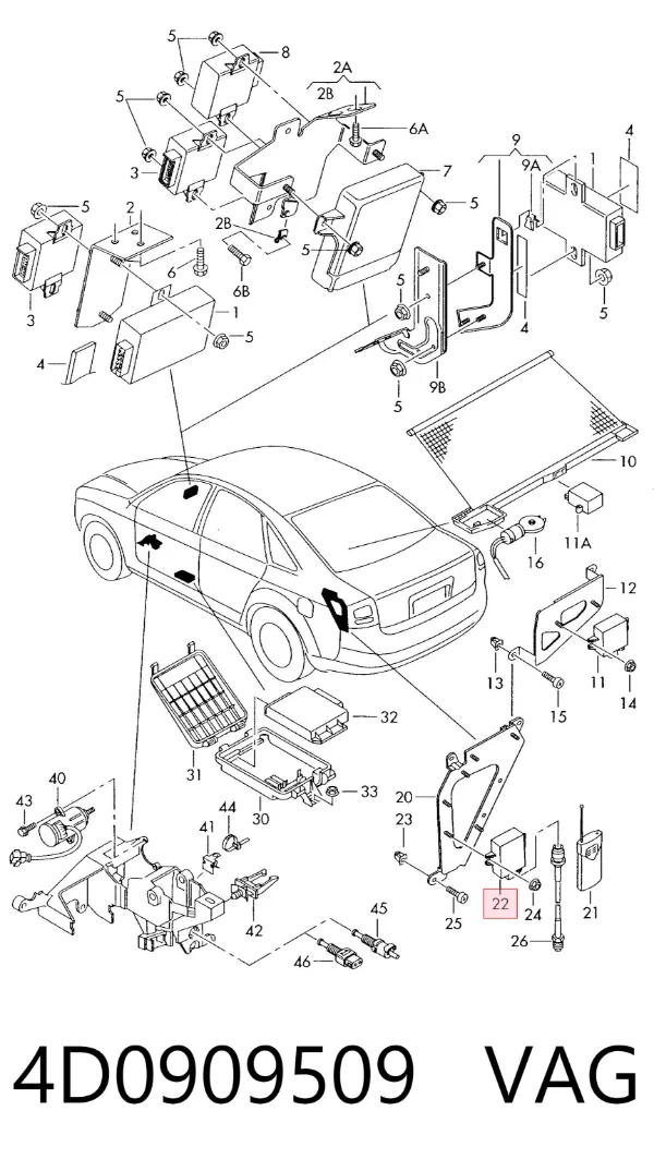  4D0909509 VAG
