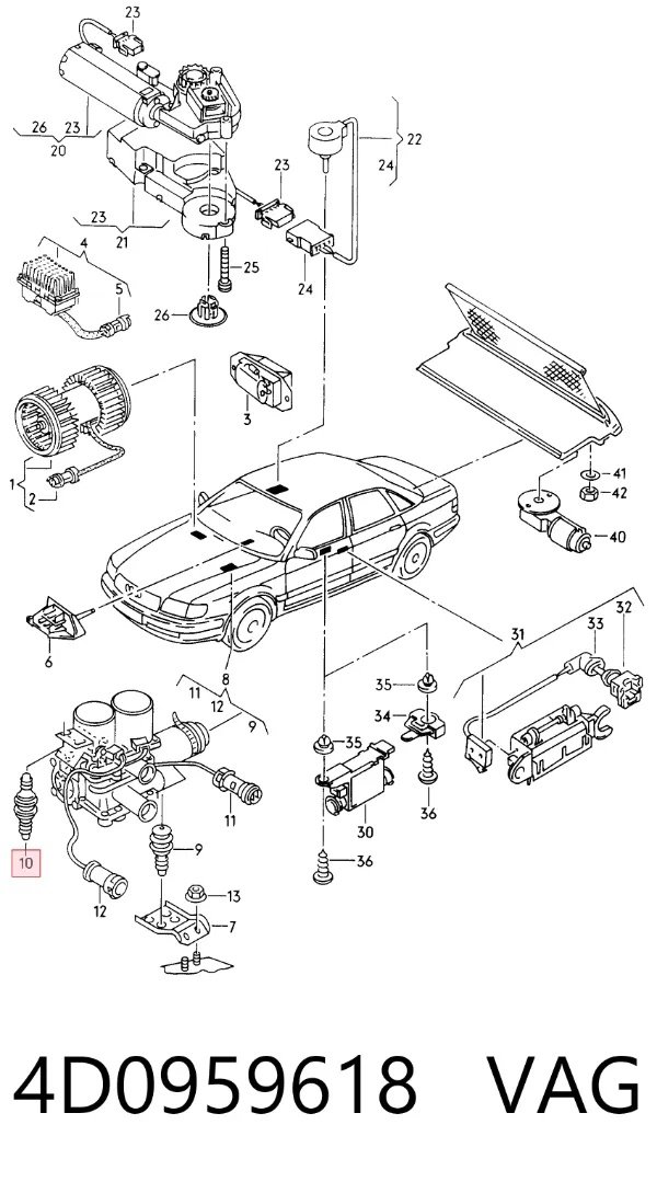  4D0959618 VAG