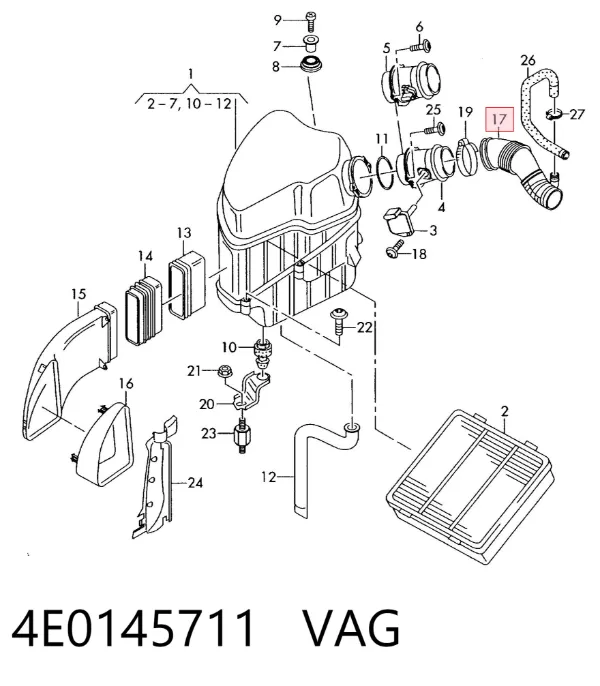  4E0145711 VAG