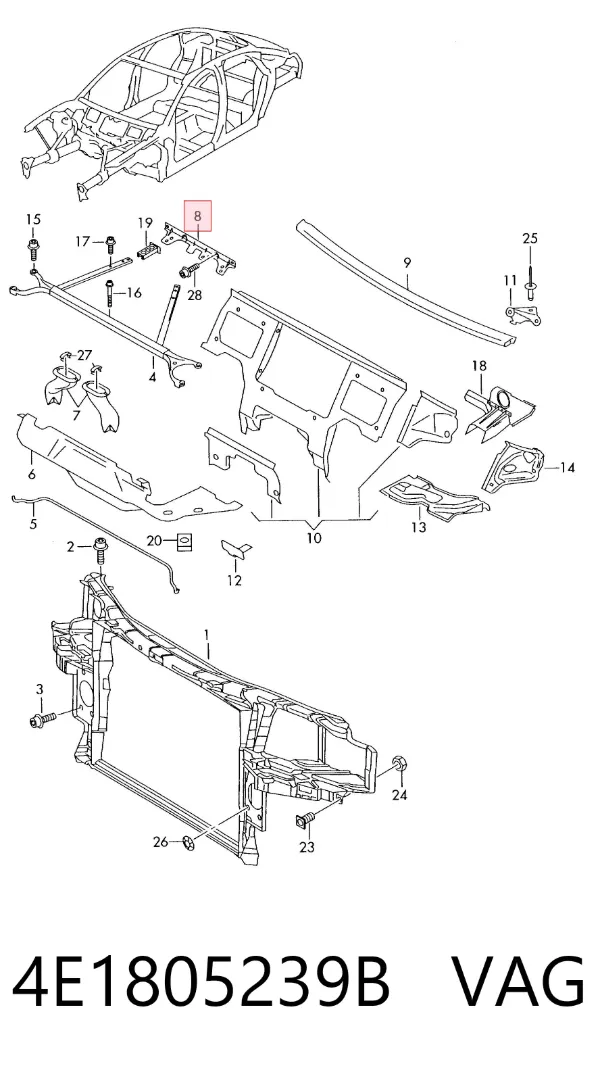  4E1805239B VAG