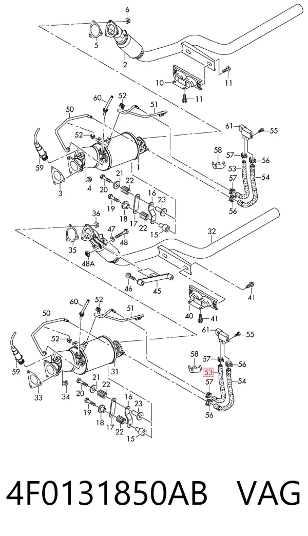  4F0131850AB VAG