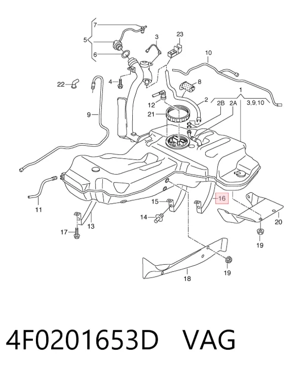  4F0201653D VAG