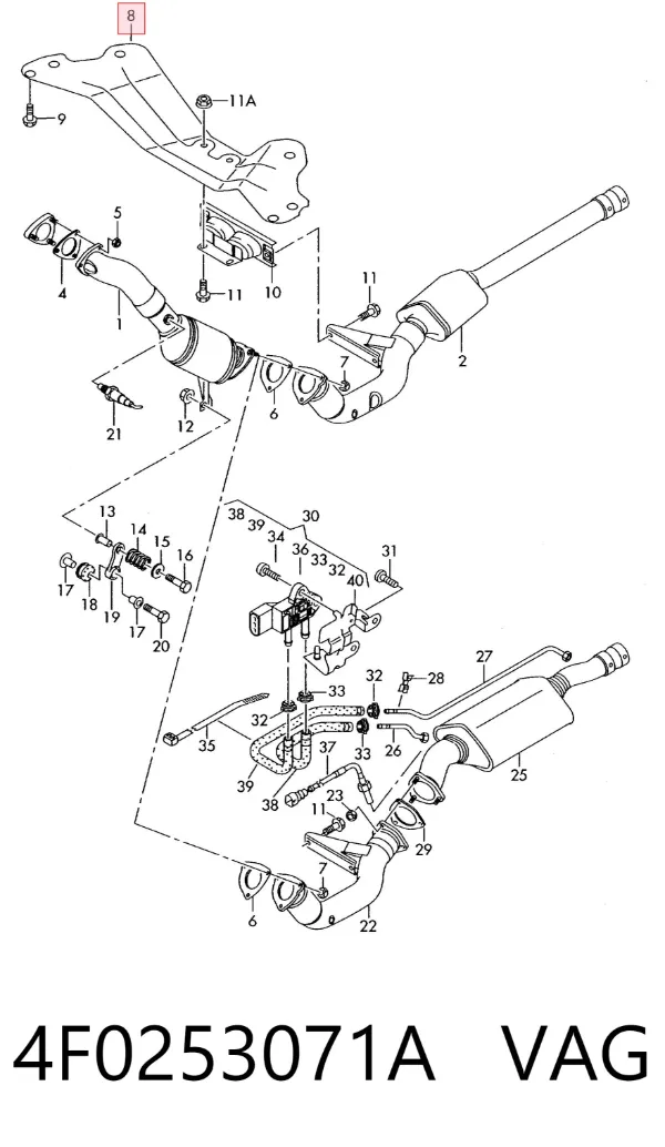  4F0253071A VAG