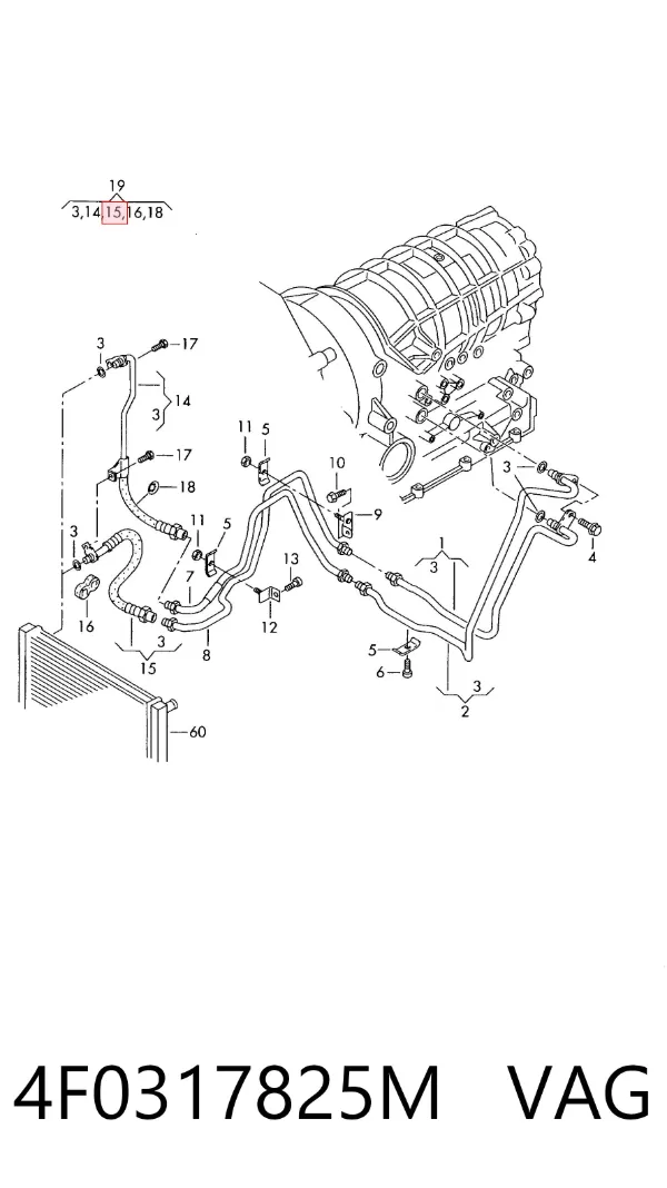  4F0317825M VAG