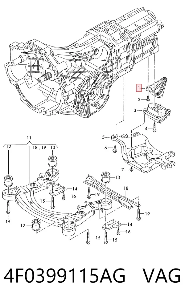  4F0399115AG VAG