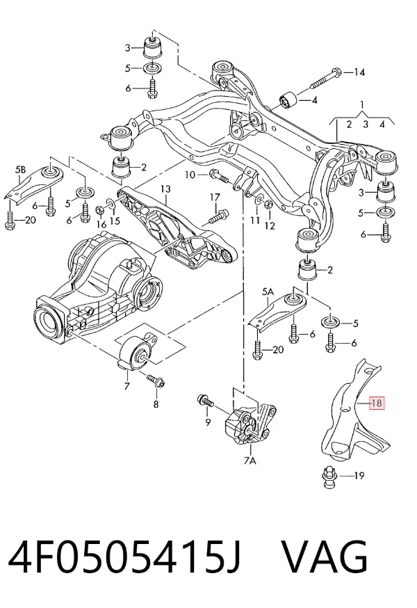  4F0505415J VAG