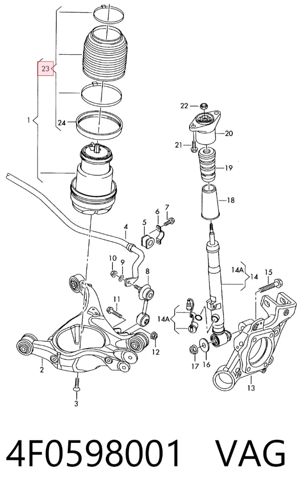  4F0598001 VAG