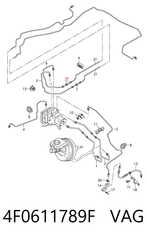  4F0611789F VAG