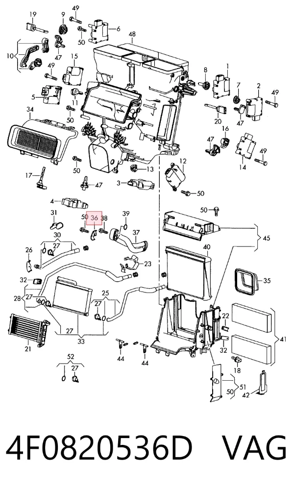  4F0820536D VAG