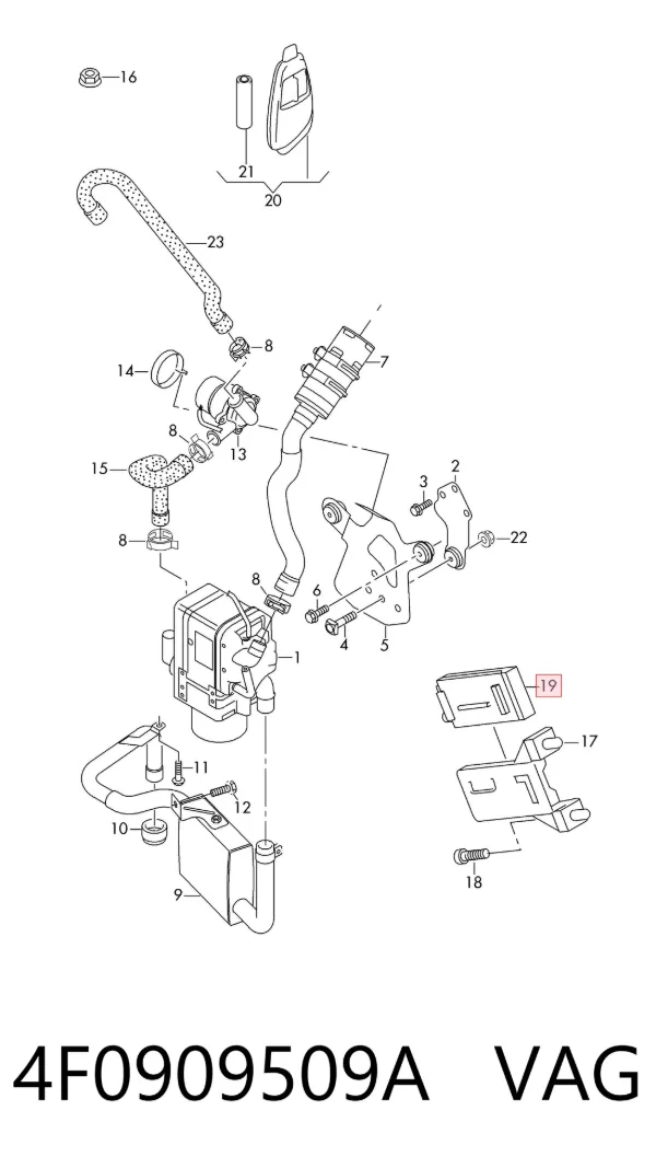  4F0909509A VAG