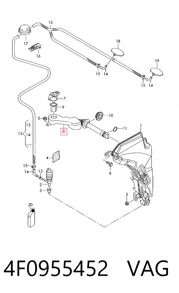  4F0955452 VAG