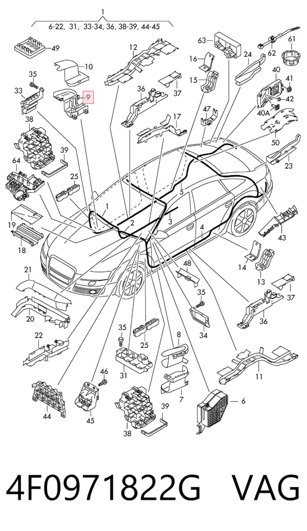  4F0971822G VAG
