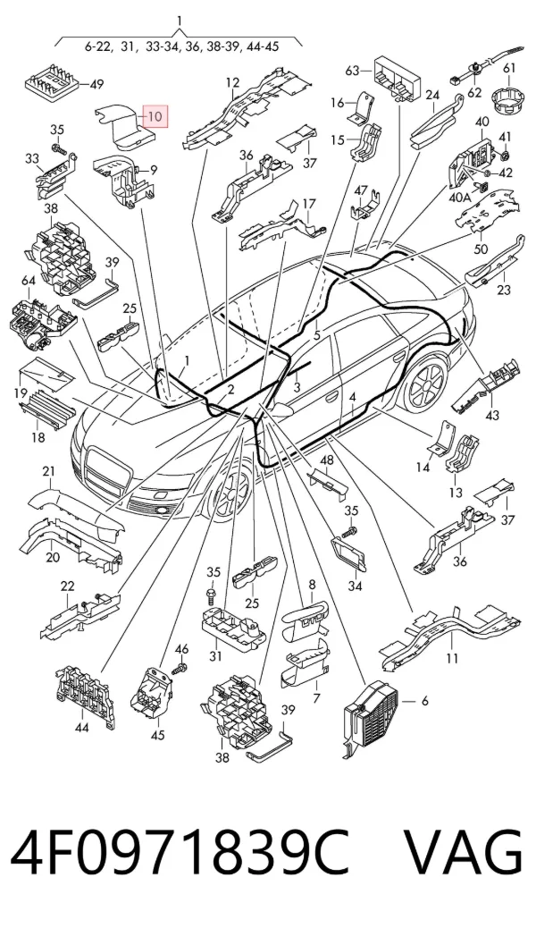  4F0971839C VAG