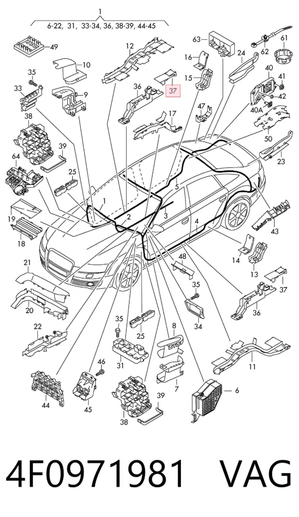  4F0971981 VAG