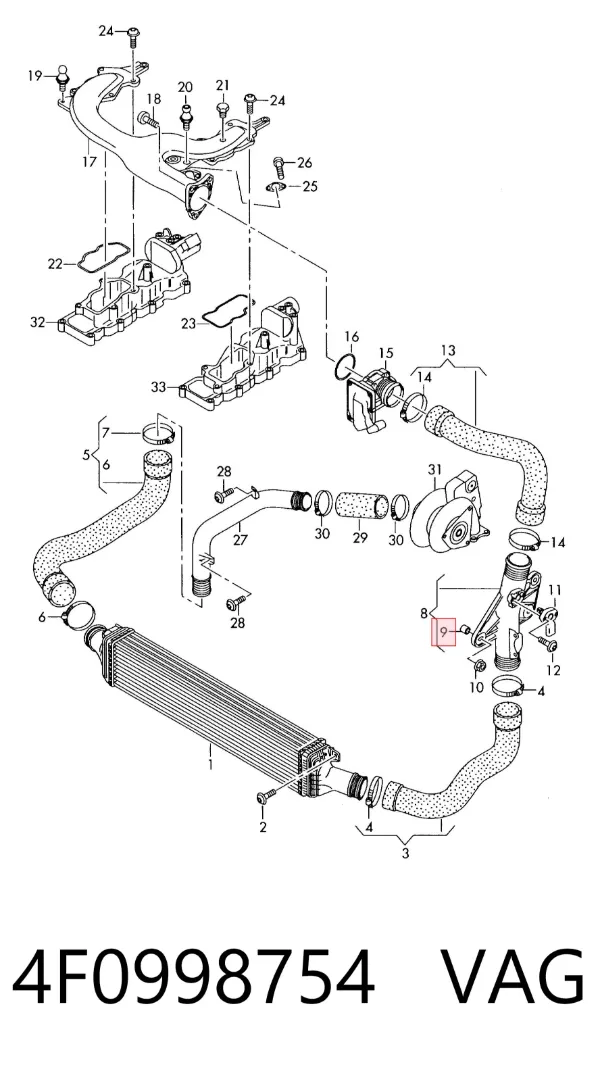  4F0998754 VAG