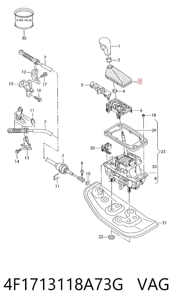  4F1713118A73G VAG