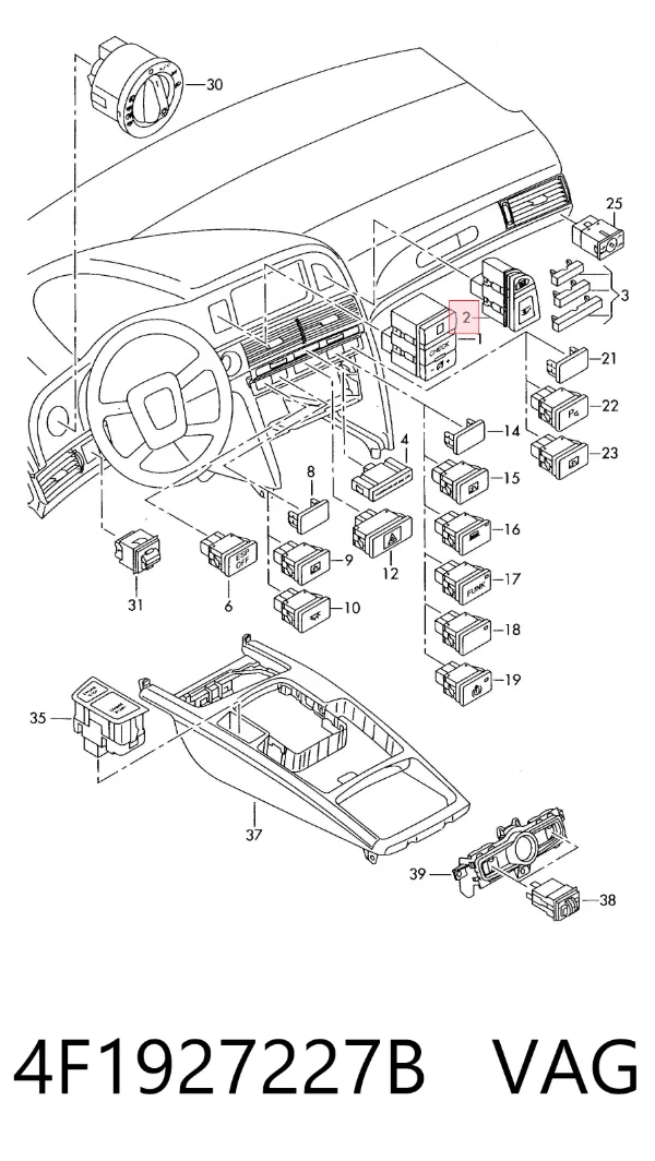  4F1927227B VAG