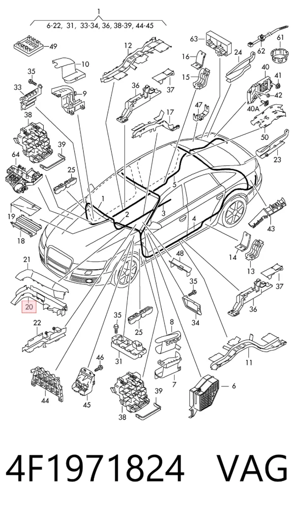  4F1971824 VAG