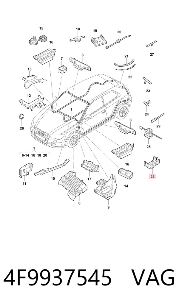  4F9937545 VAG