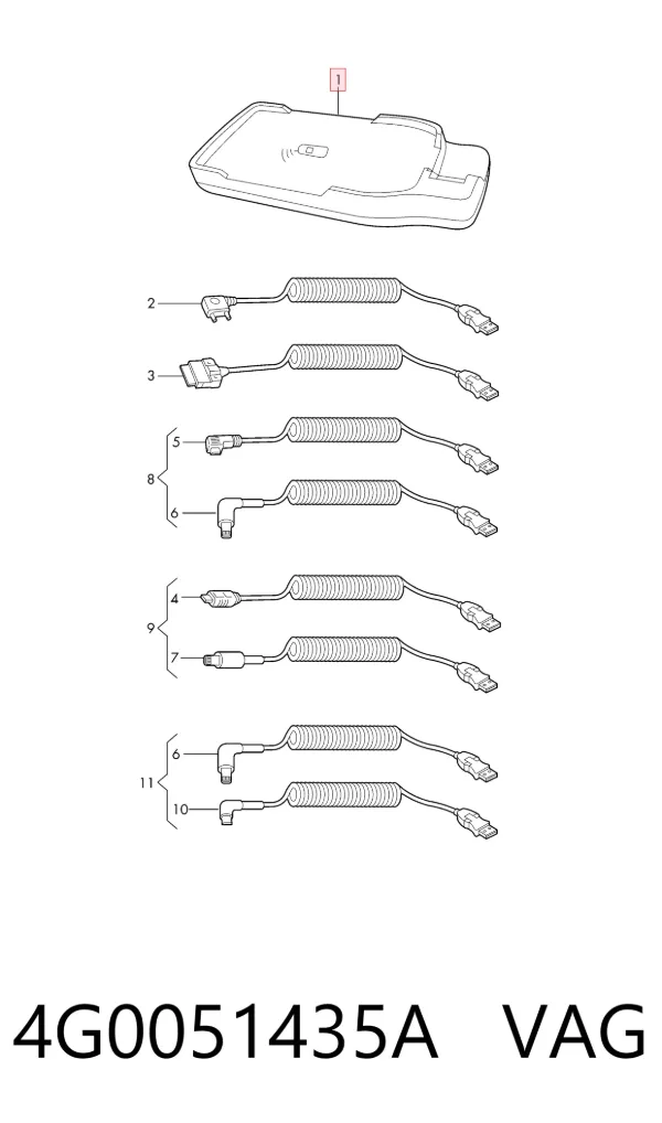  4G0051435A VAG