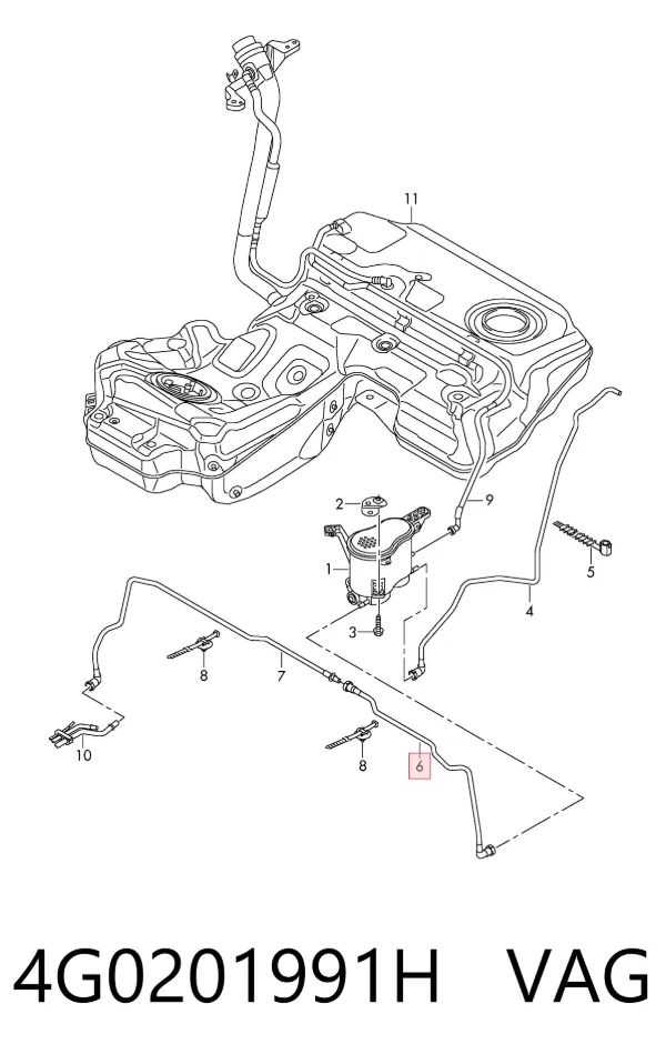  4G0201991H VAG