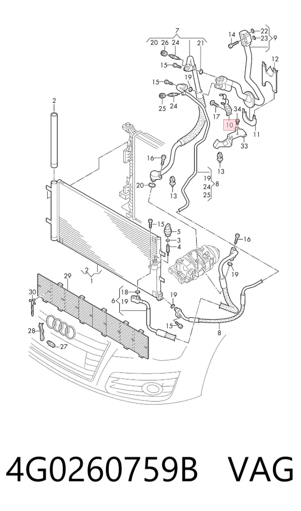  4G0260759B VAG