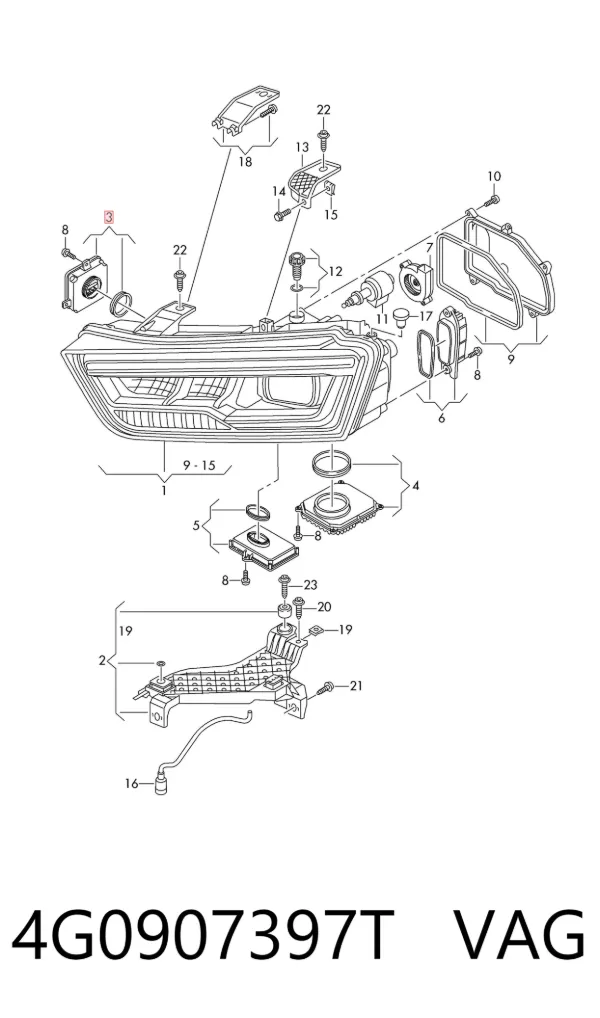  4G0907397T VAG
