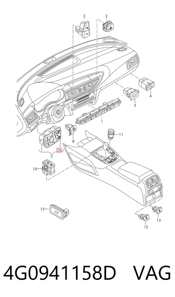  4G0941158D VAG