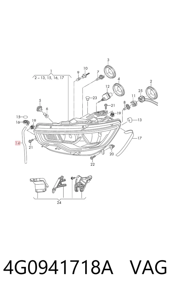  4G0941718A VAG