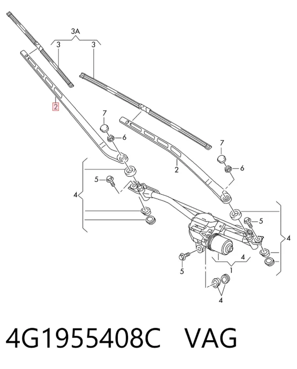  4G1955408C VAG