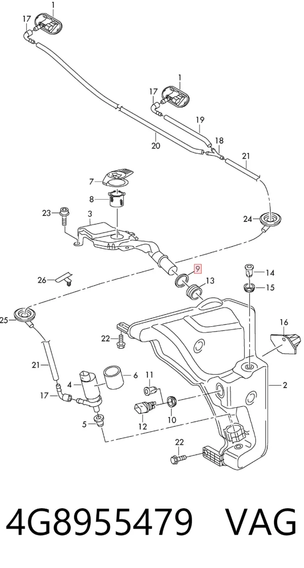  4G8955479 VAG