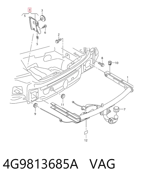 4G9813685A VAG