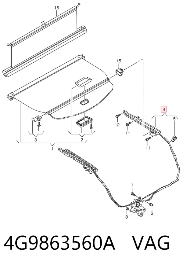  4G9863560A VAG