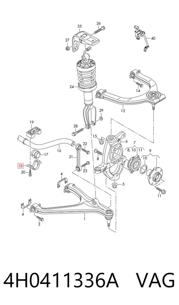  4H0411336A VAG