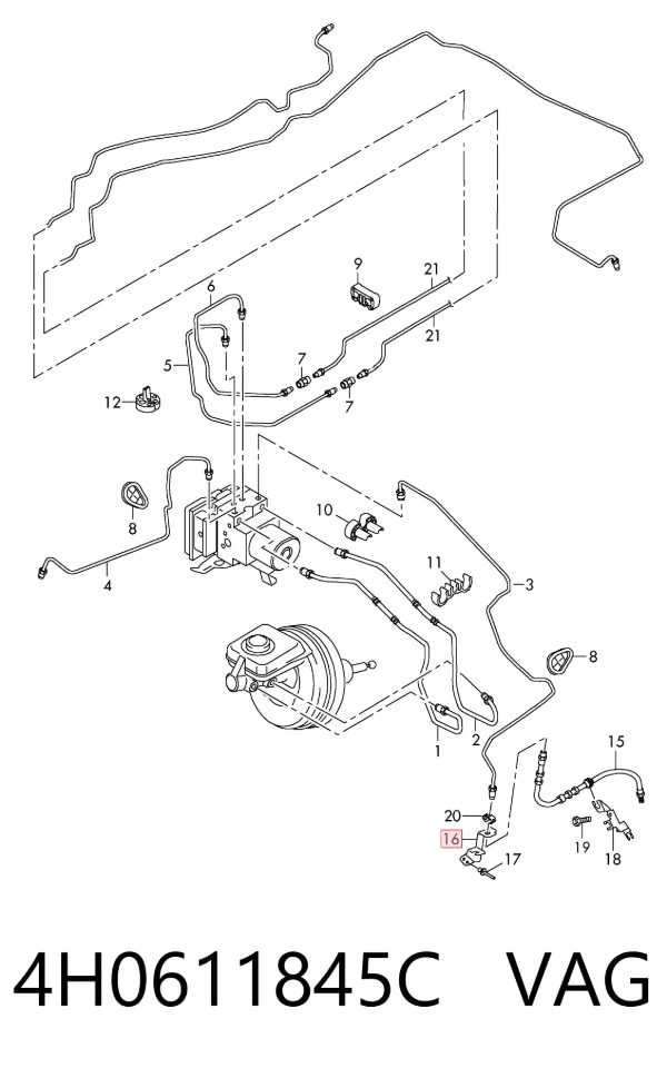  4H0611845C VAG
