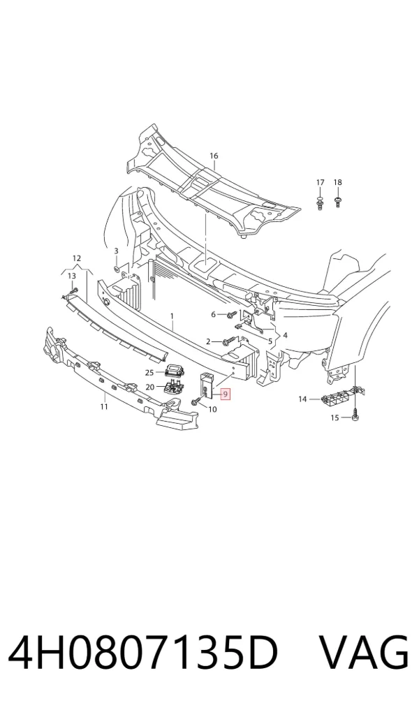 4H0807135D VAG