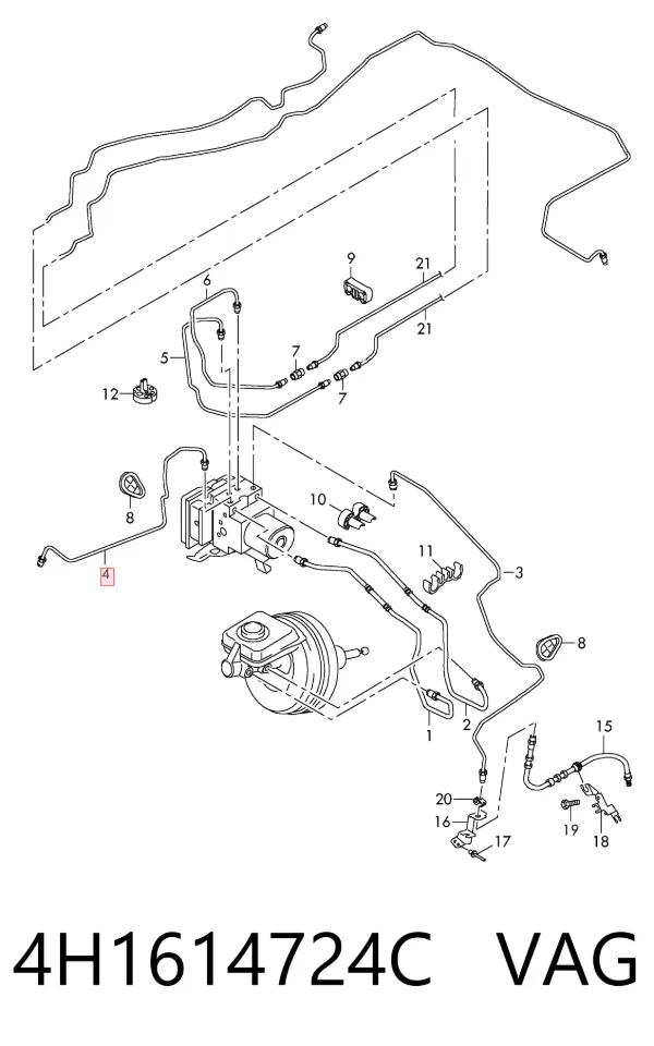  4H1614724C VAG